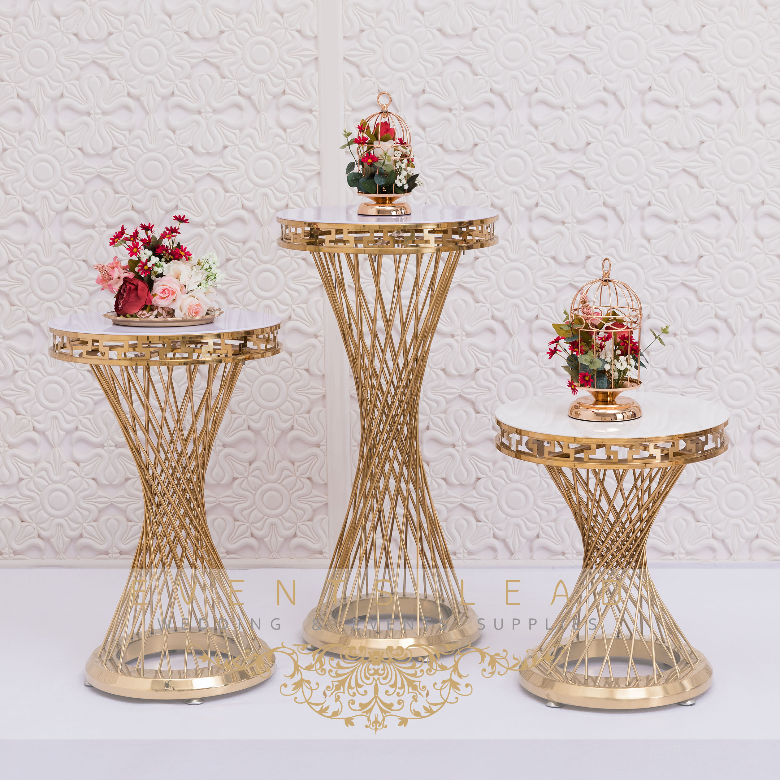 Selling Recommend Wedding Setup PALLAS Collection Wedding Furniture Metal Backdrop