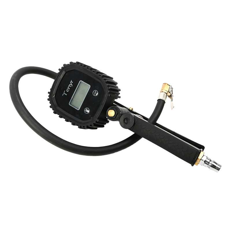 Цифровой насос для шин с манометром 250 PSI, воздушный патрон и аксессуары для компрессора