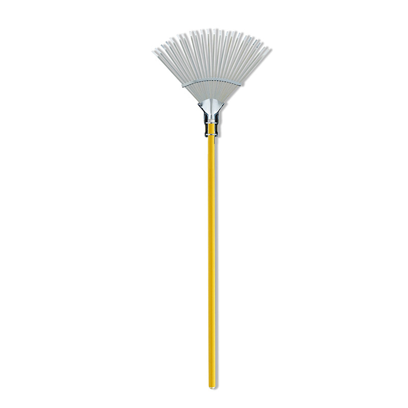 high quality gardening hand tools grass metal garden leaf rakes durable and lightweight 22 teeth landscape and lawn rake