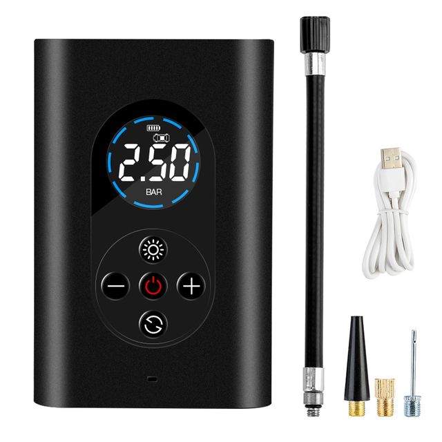 Portable Car Air Compressor Wireless Tire Inflator Air Pump 150PSI Auto Air Pump for Car Motorcycle Balls LED Light Tire Pump