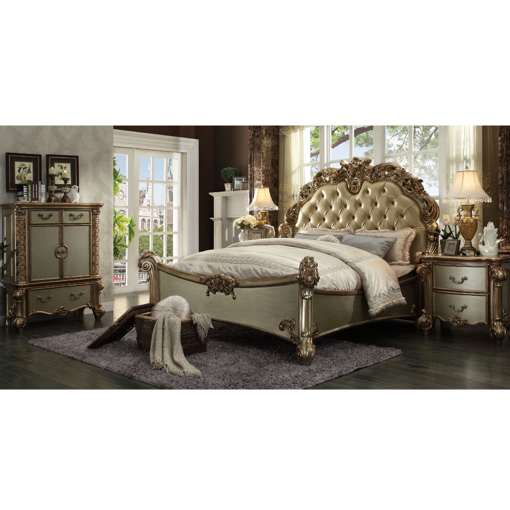 Very Cheap Price Antique White Bedroom Furniture Set