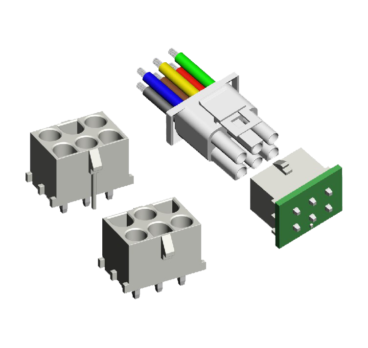 Ip65/ip66/ip67 Водонепроницаемый коннектор по сети ethernet 6,35 мм (0,25 дюйма)/2-15 вывод (разъем