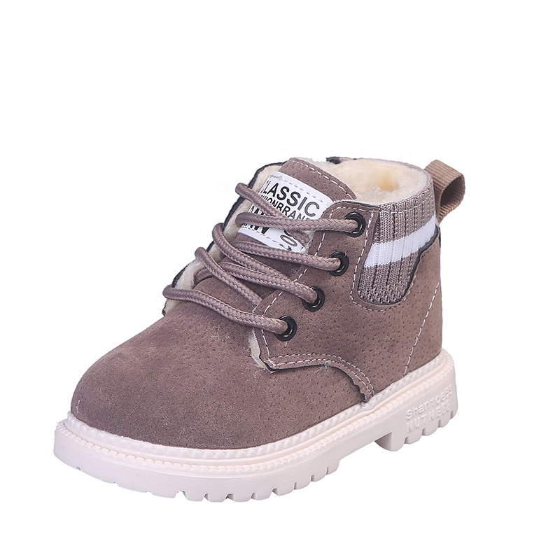 Children New Arrive Autumn Winter High Quality Add Boys Girls Velvet Warm Kids Boots