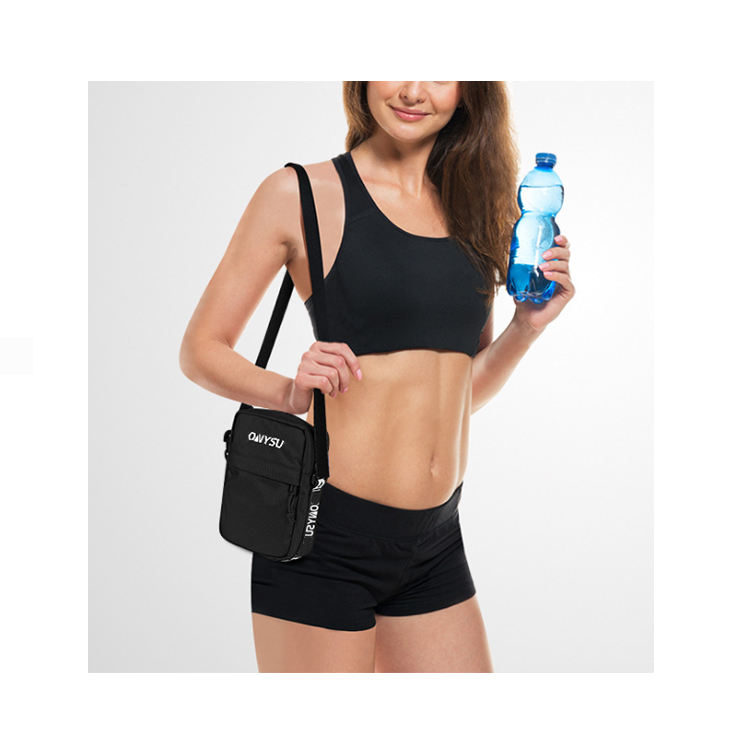 High Quality Outdoor Custom Sport Fashion Style Lady Oem Shoulder Bags Private Logo Crossbody Bag Men Messenger Bag