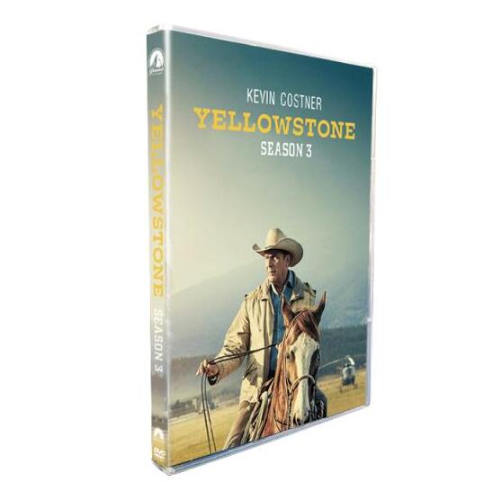 2020 новый набор CD-боксов Blu ray dvd Фильмы ТВ серии фитнес Регион 1 регион 2 США UK версия Йеллоустоун Сезон 3 поставка с фабрики