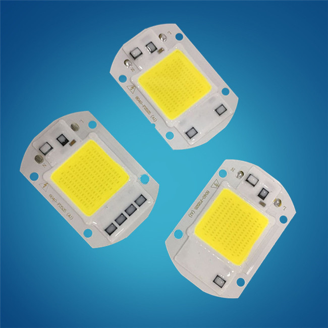 AC 110V 220V Полный спектр водонепроницаемый растущий светодиодный чип 50w 20w 30w COB led