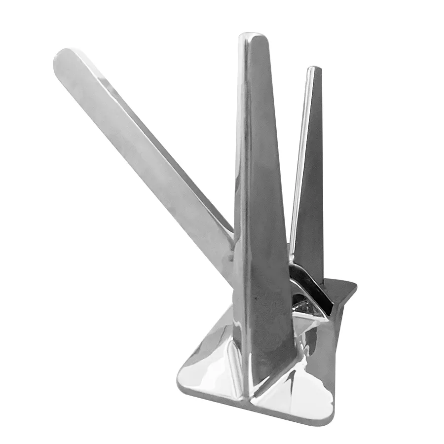 High Quality Boat Anchor 316 Stainless Steel Mirror Polished Pool Anchor For Boat