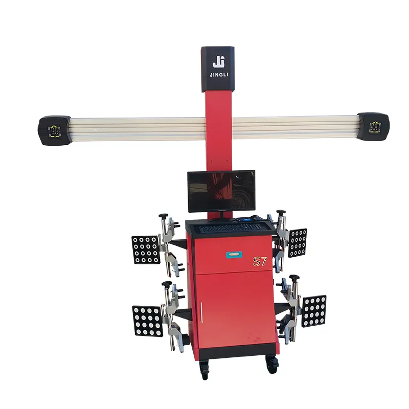 5D Movable Precision Car Wheel Alignment And Balancing Machine