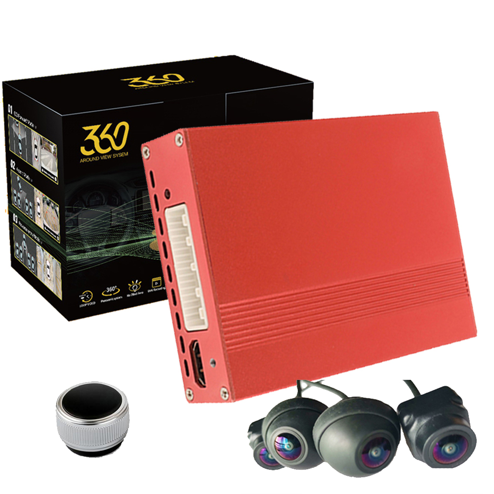 Камера 3D 360 PRO 1080P с системой наблюдения за окружающим обзором, видеорегистратор, панорамная камера для вождения с нанопокрытием и защитой от запотевания и дождя