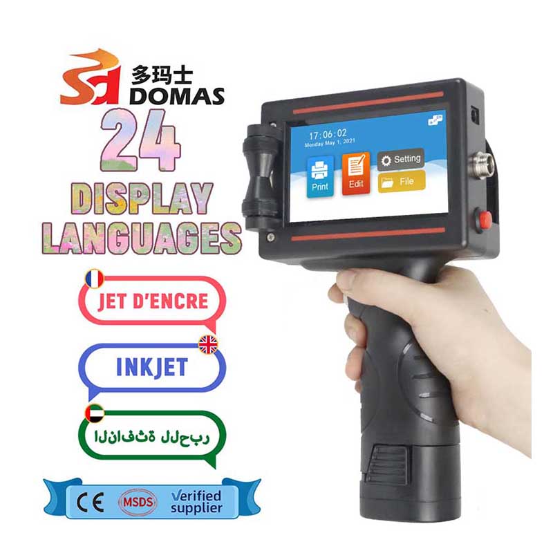 Low Price Wholesale Handheld Mobile Digital Inkjet Printers Printing Small Other Mini Color Portable Printer Machine