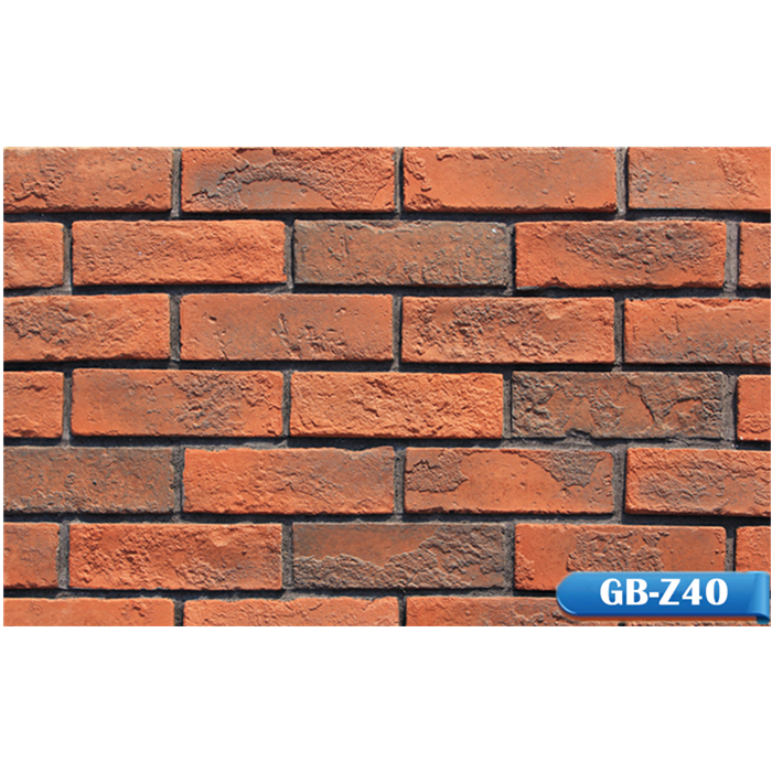 Берик GB-Z40 оптовая продажа шпона Искусственный Красный по доступной цене кирпичи