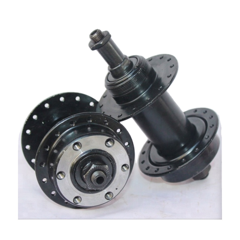 Bicycle Axle Wheel Hub Front and Rear Bike Hub Set, Aluminum Alloy Quick Release Lever Skewers Axle