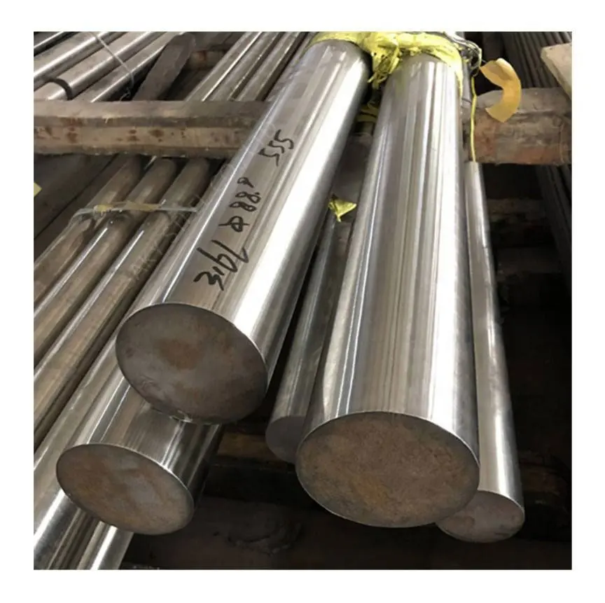 stainless steel bar large stock fast delivery astm 304 201 316 SS round bar/rod