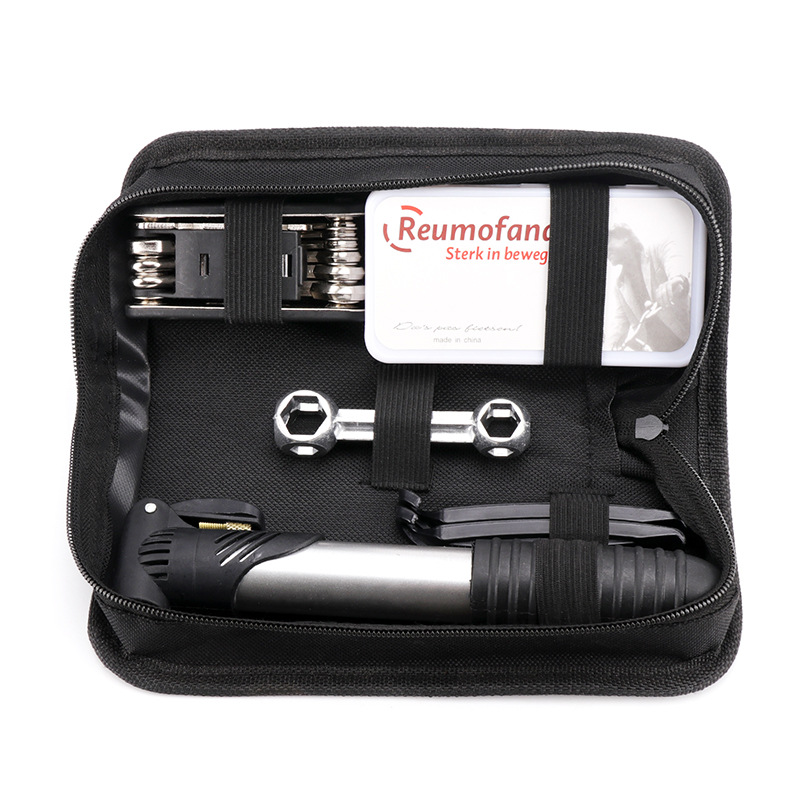 Manufacturers Supply Customizable Steel Tire Repair Tool Set Bicycle Repair Tool Kits for Mountain Bike