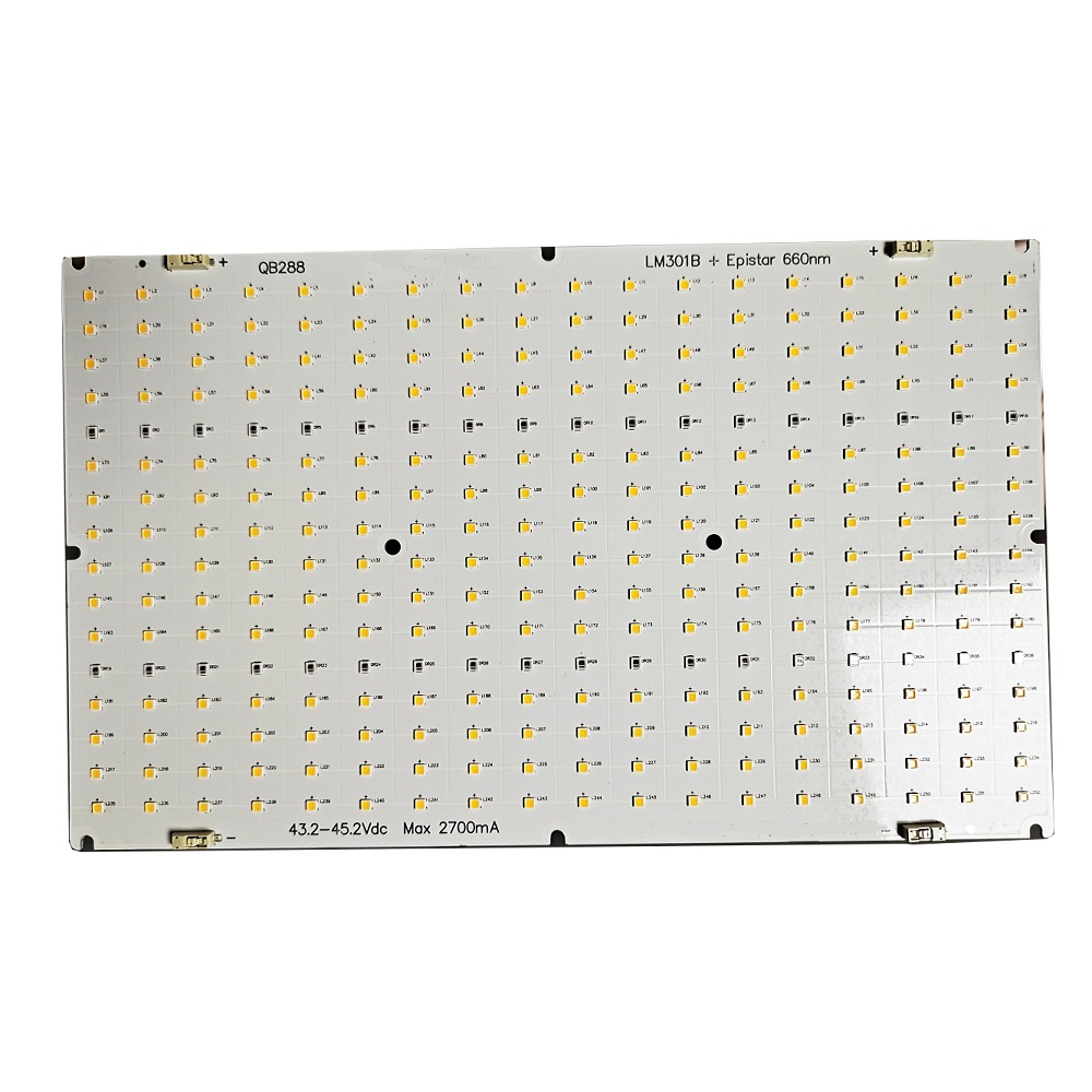 Дополнительно 48V 54V Samsung LM301B QB288 плата QB288 PCB с Epistar 660nm для светодиодной панели