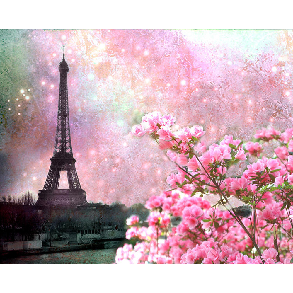 XYL-007 Best Short Lint Canvas Fantasy Scenary Wholesale 5D Diamond Painting with Round and Square Resin Stones