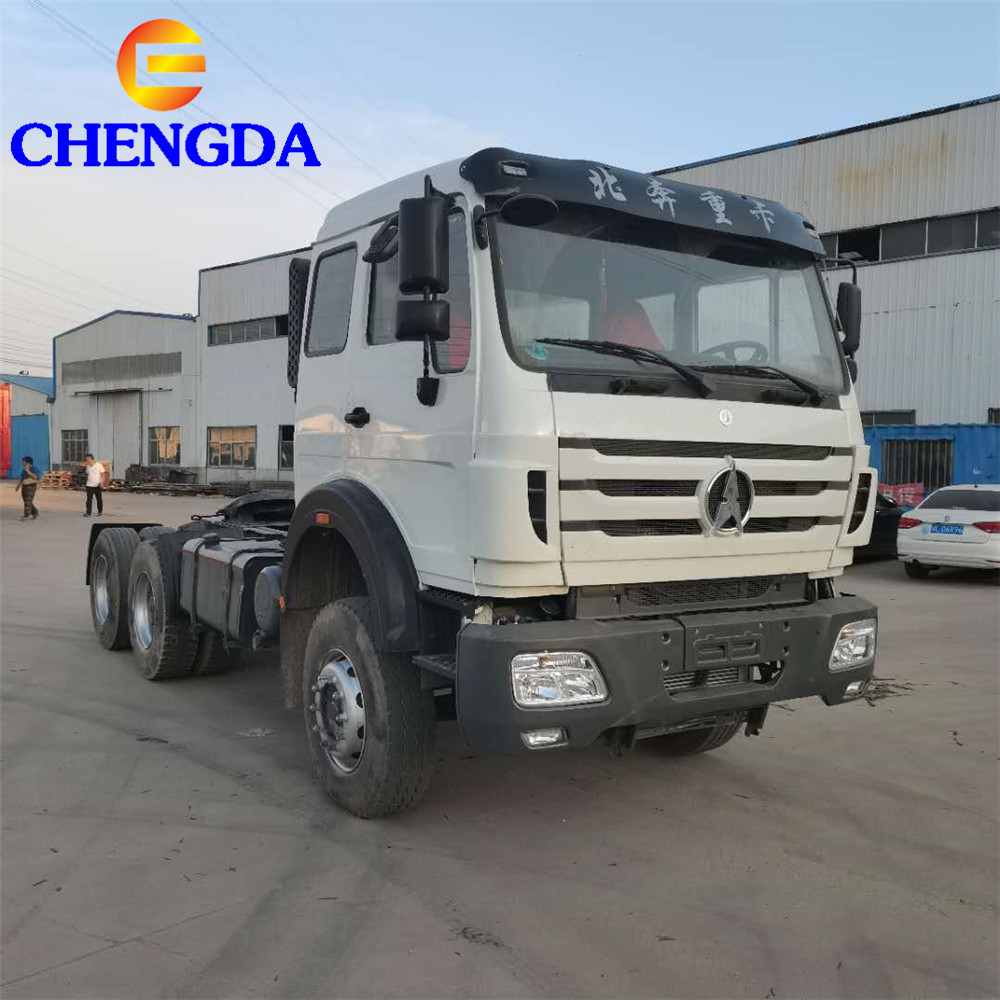 Б/у, 380HP Beiben Brand 6X4, прямая продажа, трактор для Африки