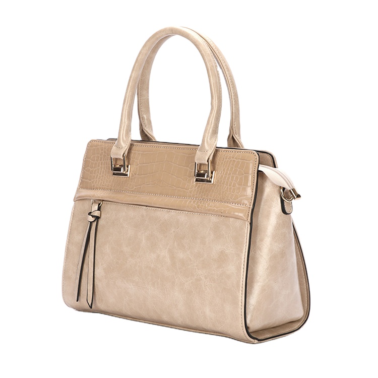 Customized PU Tote Shopping Bag Transparent Women Fashion Casual Yellow Waterproof Shoulder