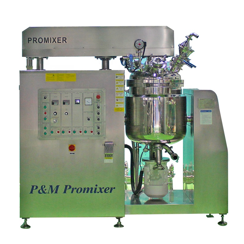 Small batch production specialty cosmetic ointment Baby oil vacuum homogenizer emulsifier mixer machine