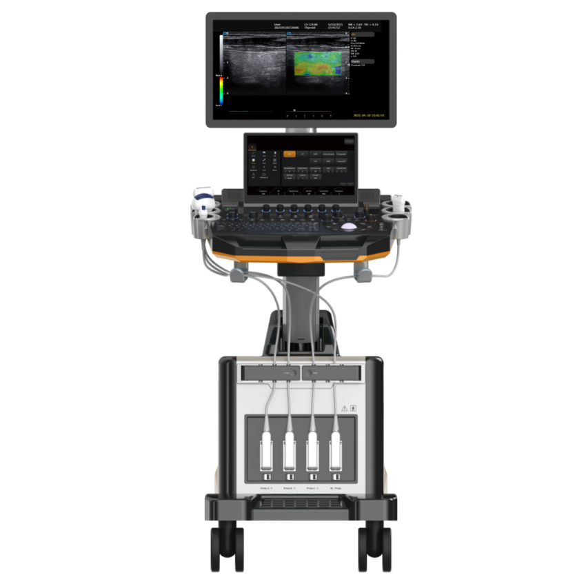 High-End Dual Screen Echo Ultrasound Medical Diagnostic Equipment Cardiology Radiology Electric Power Source ultrasound