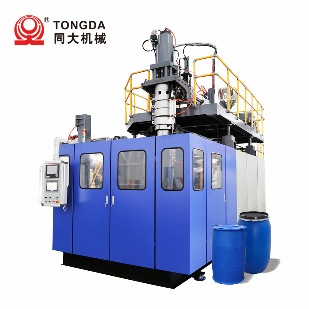 TONGDA TDB160D 50 gallon Blue Plastic Drum Extrusion Blowing Moulding Manufacturing