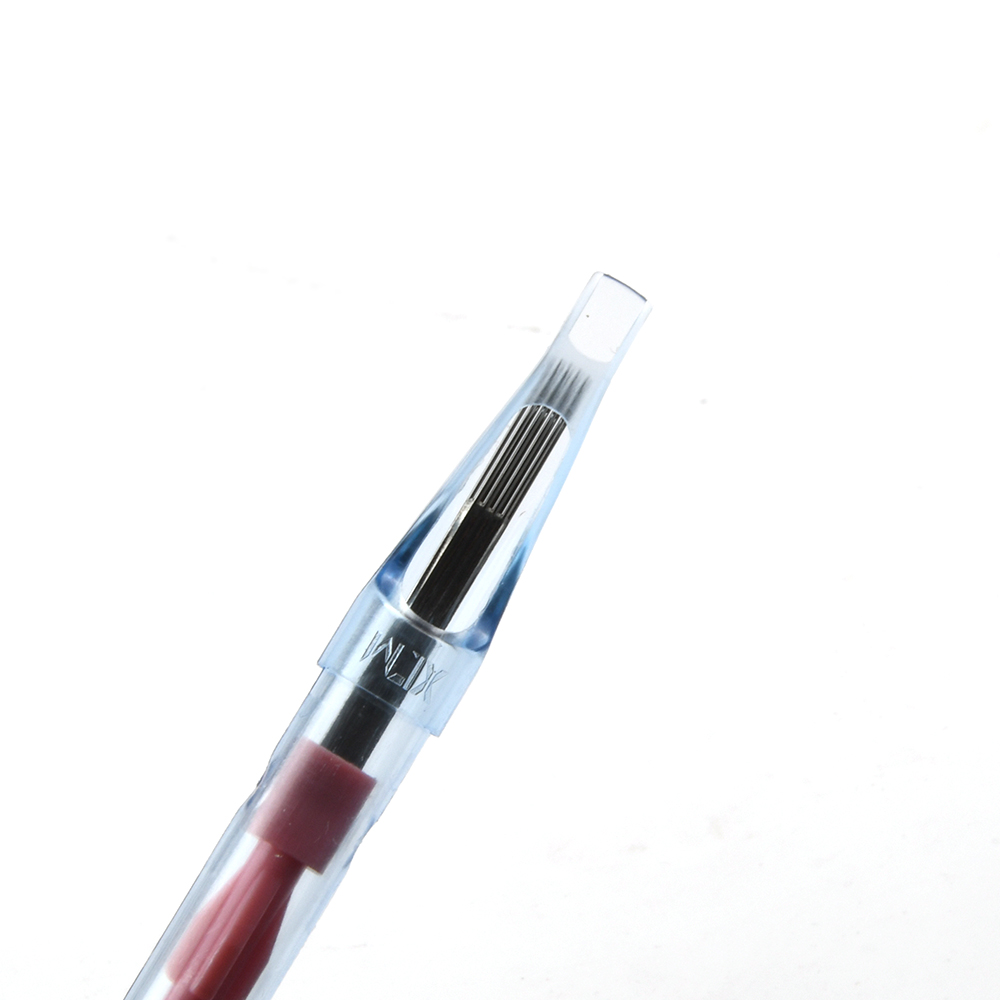 Beauty Salon Use WJX Brand Tattoo Needles Permanent Makeup Eyebrow Tattoo Machine Kit With Needles Tips Power Supply