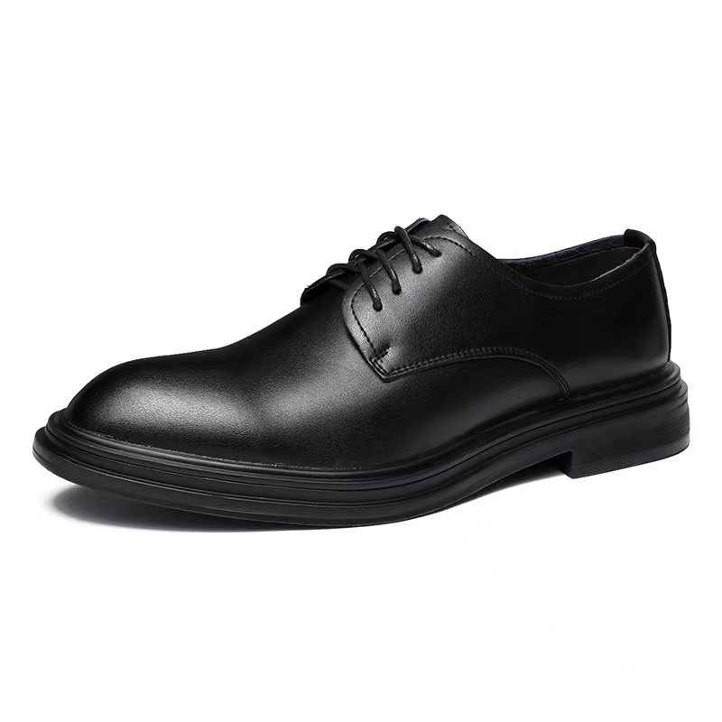 2021 Formal Men'S Shoes Autumn New Leather Shoes British Single Men'S Pointed Business Dress Shoes