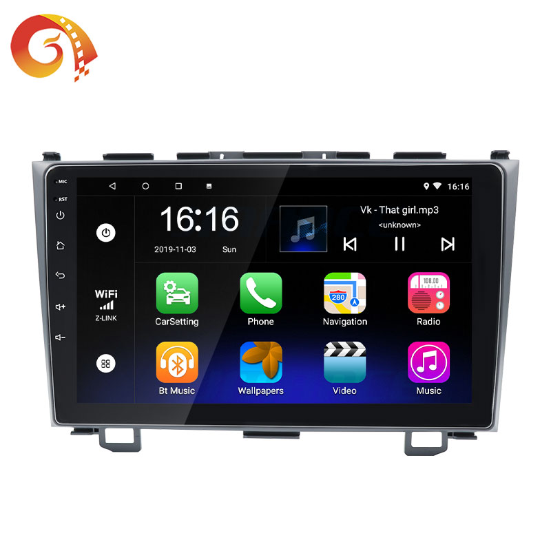 2din Gps-навигация, мультимедийное аудио, стерео радио, автомобильный Dvd-плеер Android для Honda Crv 2006 2007 2008 2009 2010 2011