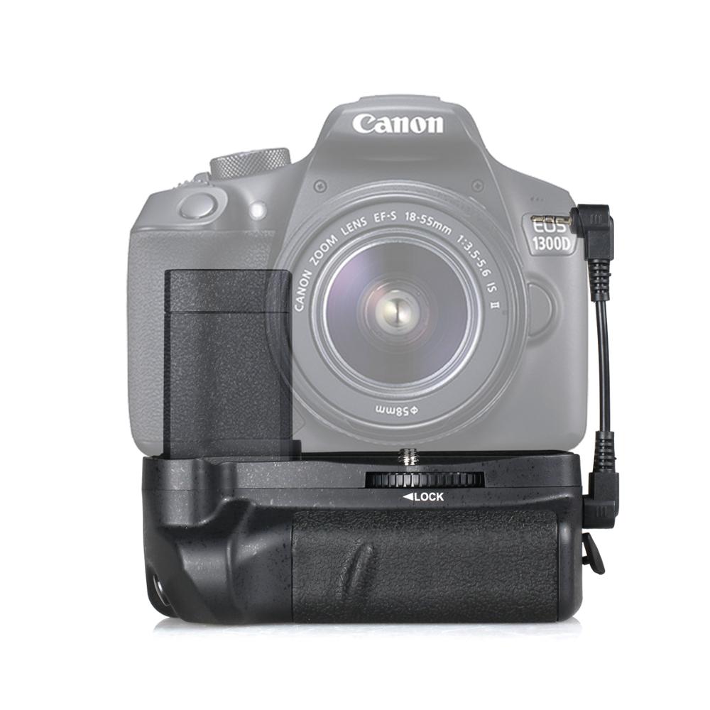Для камеры с ЖК-экраном Держатель для canon 1100d 1200d 1300d rebel T3 T5 T6 eos Kiss X50 цифрового однообъективного зеркального фотоаппарата работать с LP-E10 батарея