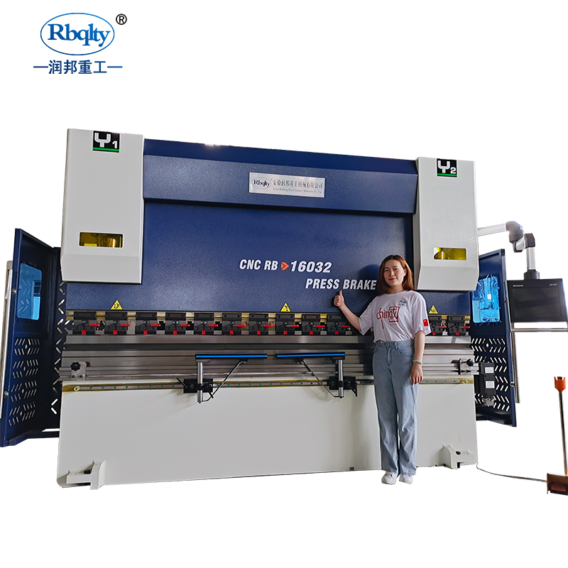 Горячая продажа 160T 3200 гибочный станок DA58T4 + 1 Ось CNC Пресс-тормоз