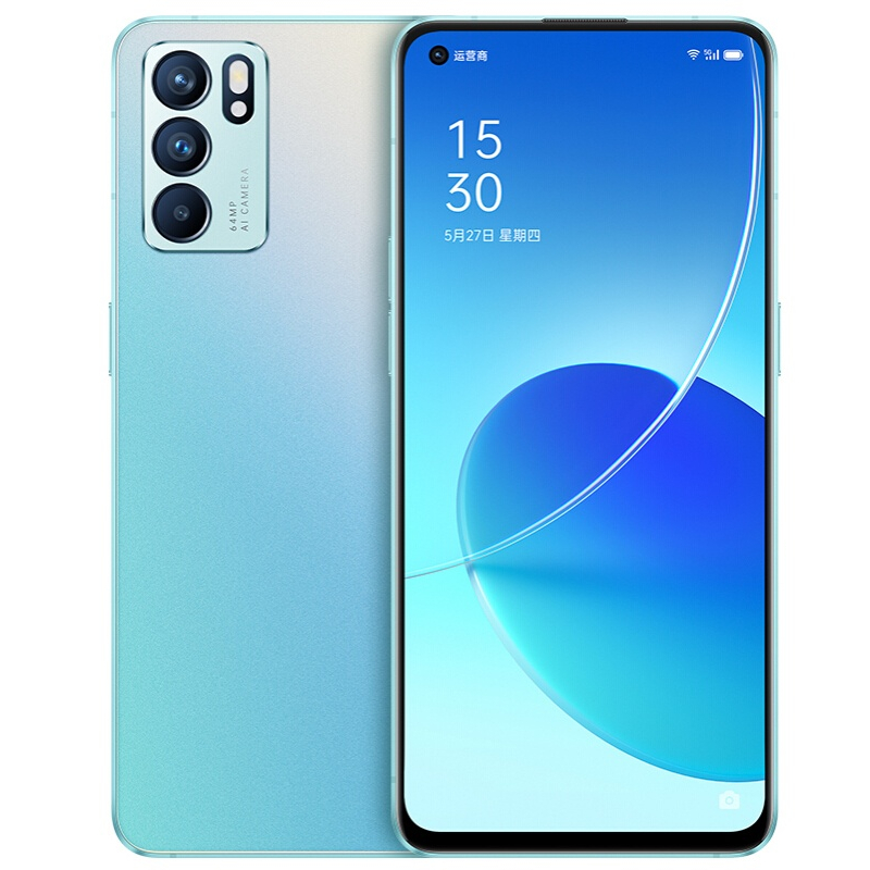 Оригинальный сотовый телефон OPPO Reno 6 Pro 6,55 "5G MT6893 Dimensity 1200 2400x1080P 90 Гц Flash 8/12 Гб Ram 128/256 ГБ Rom 4500 мАч 65 Вт