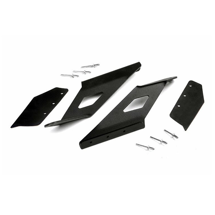 NEWWIND Souther n Truck 54" Rough Country 54-Inch Curved LED Light Bar Upper Windshield G-M-C Mounting Bracket