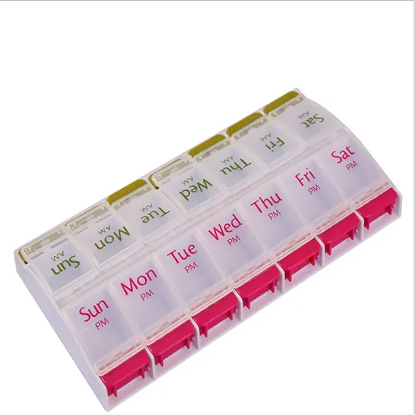EASETRIP Chinese Factory Directly pastillero pilulier Plastic Pill Box Medicine Box