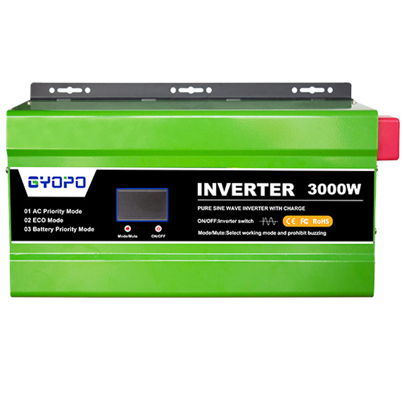 GYOPO Low Price Low Frequency Hybrid Inverter 3kw 24v to 220v Pure Sine Wave Power Inverter 3000w 4000w 5000w 6000w