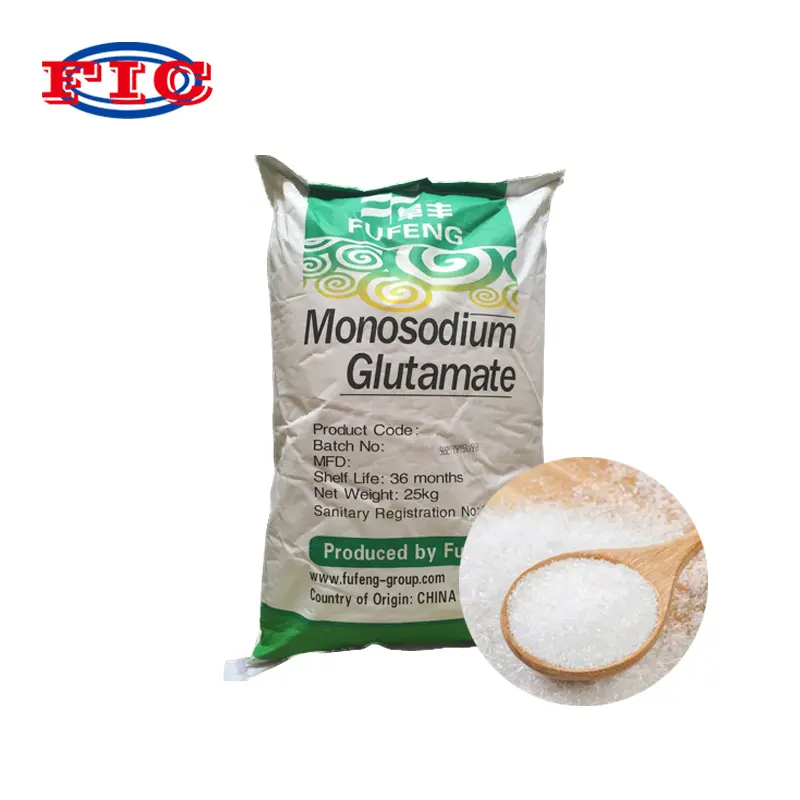 Fufeng Brand 20/30/40/60/80 Mesh MSG Monosodium Glutamate 99% Best Price