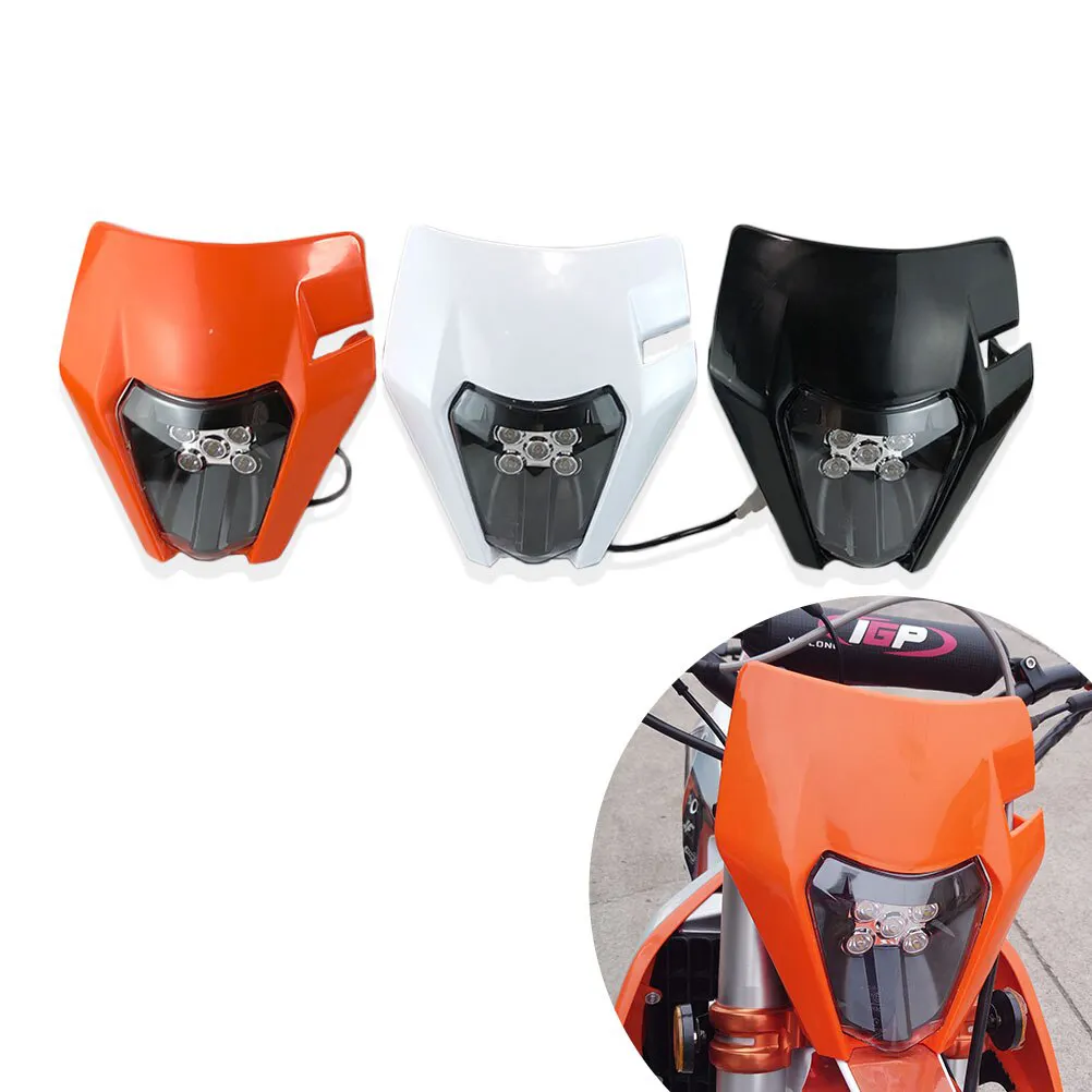 OTOM LED Motorcycle Dirt Bike Headlight Headlamp Head Light EXC EXCF XCW For KTM