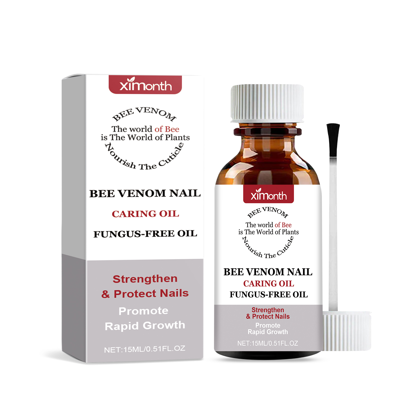 Ximonth Nail Care Essence Hand And Foot Nails Cleansing, Nourishing, Nourishing And Repairing Manicure Care