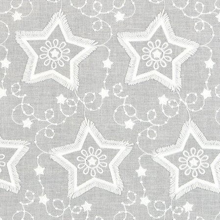 Cotton Full Embroidered Home Textile Fabric Fabric Garment Accessories Fabric