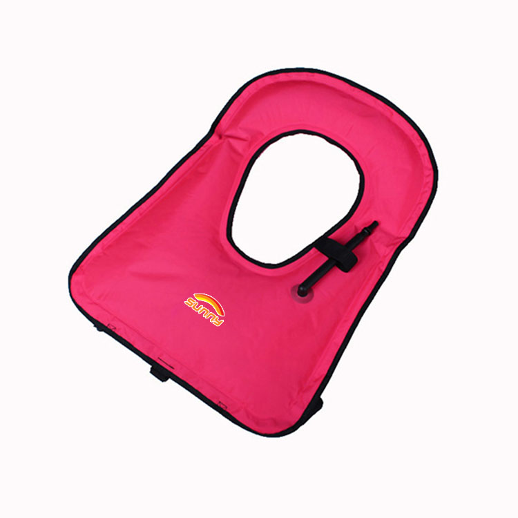 2021 new hot-selling adult children 210D fitted self-inflating swimming life jacket