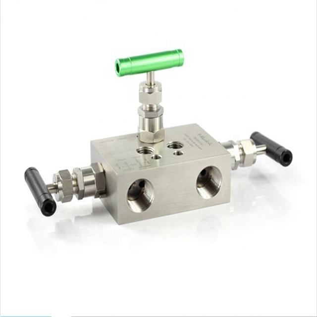 Hikelok 1/4 "NPT резьба коллекторы из нержавеющей стали клапаны 316 высокого давления 2 way инструмент для коллекторы клапаны