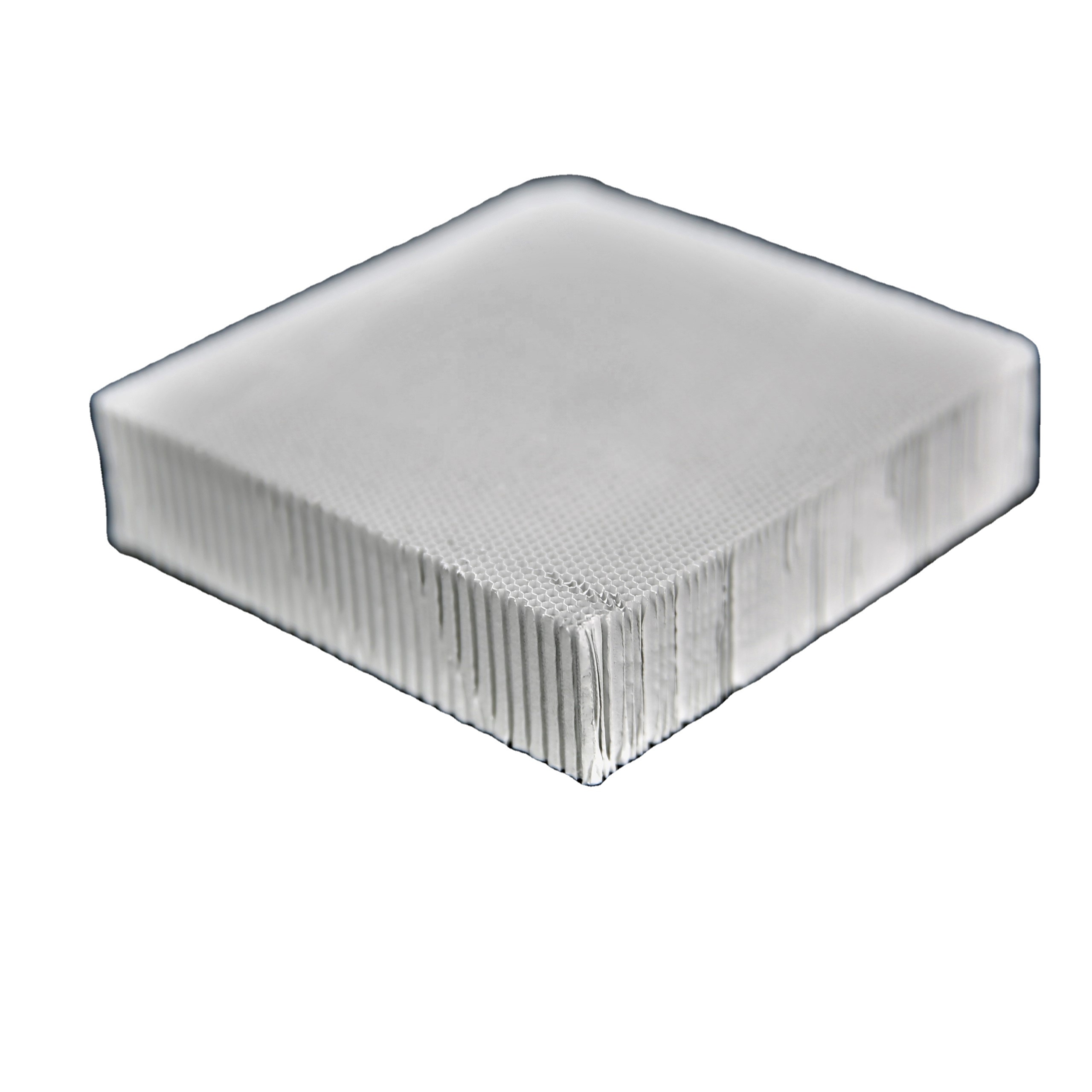 Aluminum honeycomb core photocatalyst sterilizing and antivirus filter
