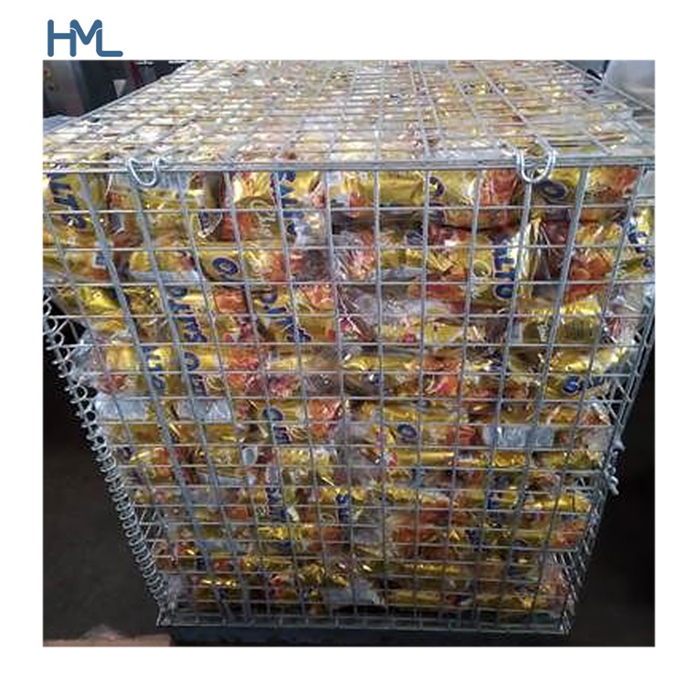 Customized collapsible pallet boxes for fruits and vegetables
