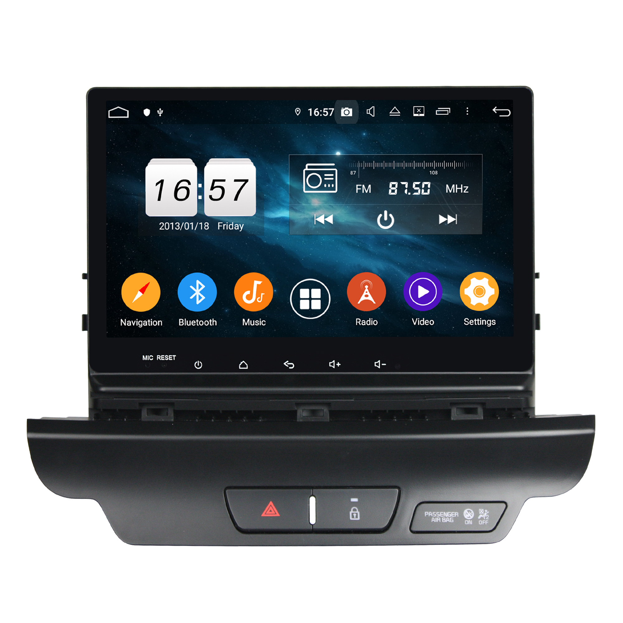 Klyde Android стерео система cd dvd плеер автомобильное аудио gps для CEED 2019-2020 с сенсорным экраном