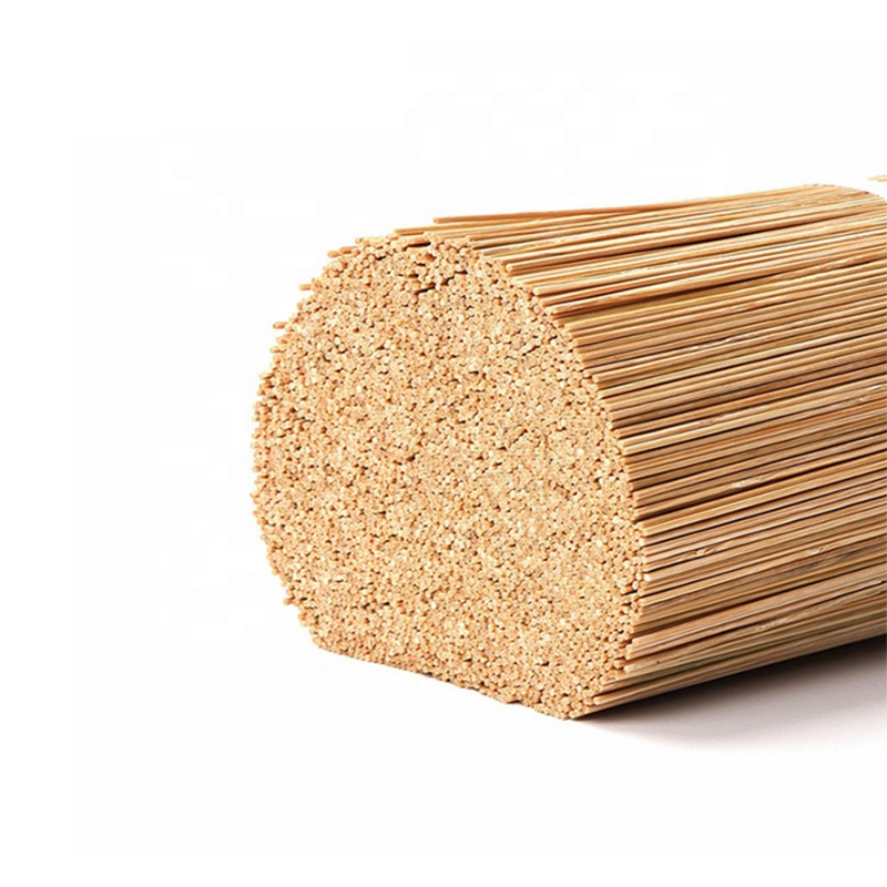 Environmental protection india round raw material bamboo sticks for making incense