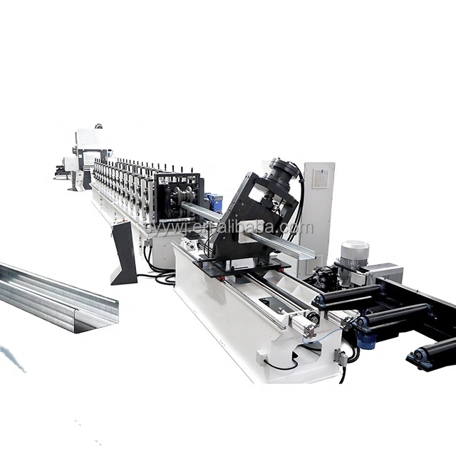 Drywall stud and track metal roll forming machine