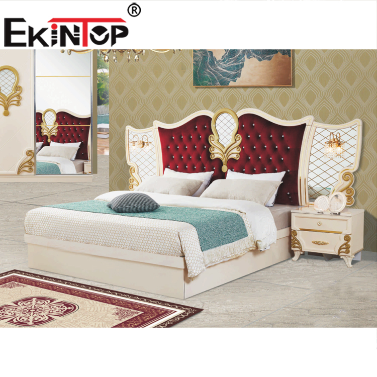 Ekintop оптовая продажа Горячая продажа деревянная кровать дизайн кровать king size с хранения