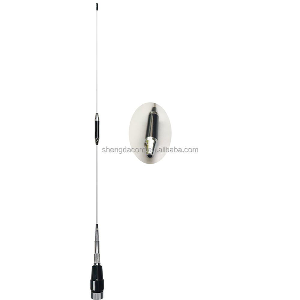960 мм VHF UHF Автомобильная радиоантенна 144 и 430 МГц Двухдиапазонная мобильная антенна 5.5dBi коммуникационная антенна с разъемом PL259