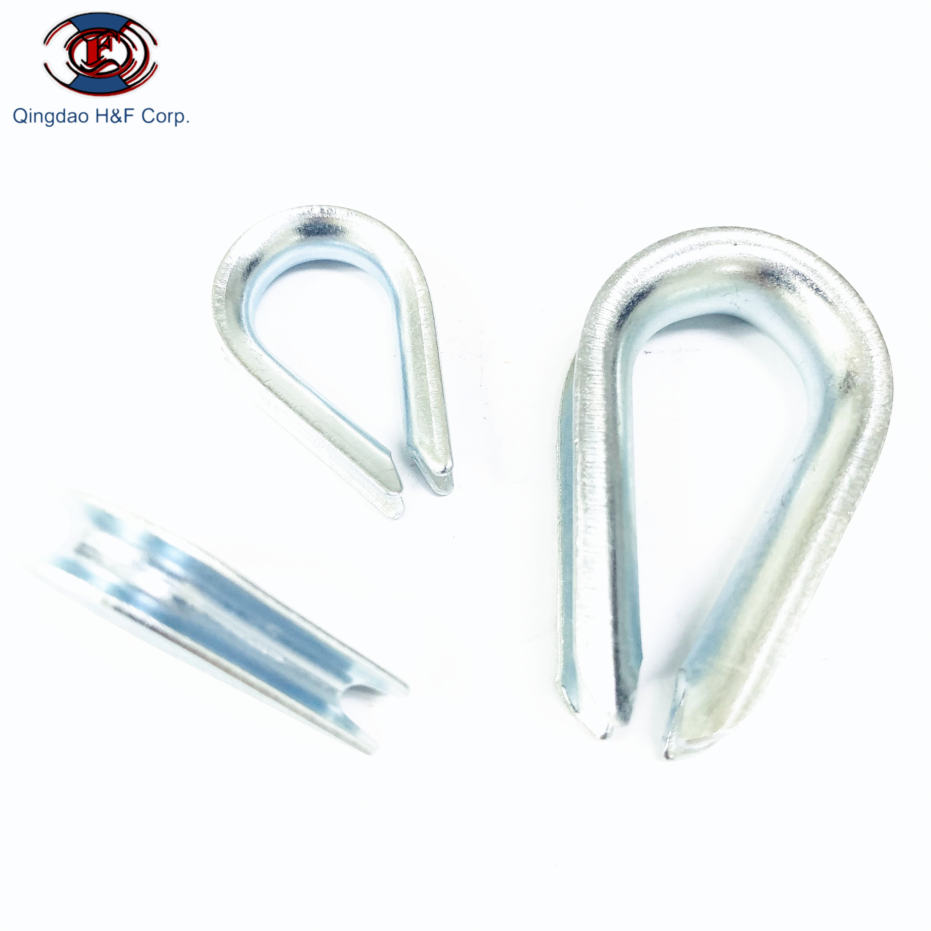 Grade 304 And 316 Stainless Steel Din6899 A2 A4 Wire Rope Thimbles
