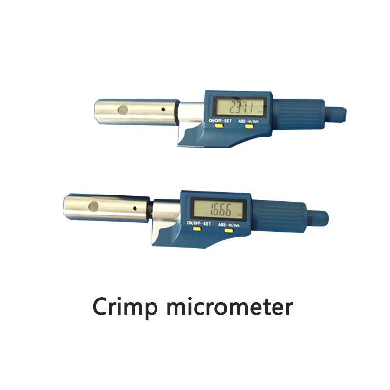 Aluminum can winding edge micrometer Rolling edge projector Rolling edge micrometer