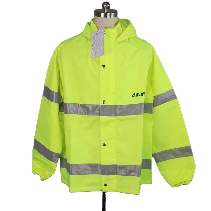 Hi видимая мужская куртка с подкладкой, Анорак, куртка с подкладкой Hi Vis
